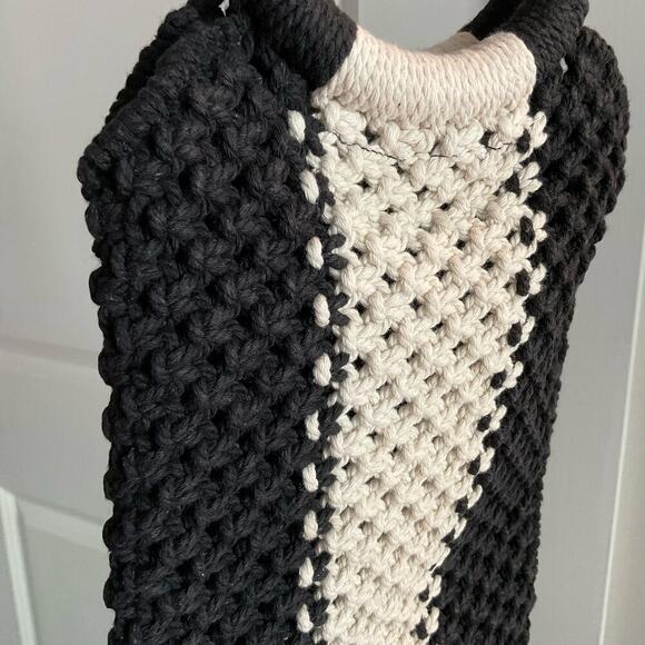 Laude The Label Gabby Mini Macrame Bag NWT - Picture 4 of 4